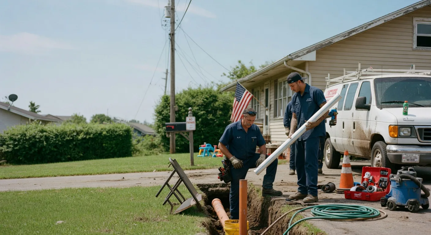 Sewer Line Inspection in Southard, OK